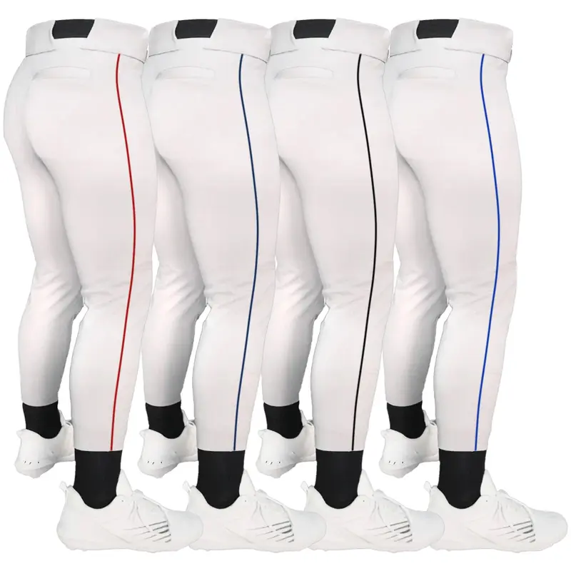 Original Dirty Mids - Piped Collection Baseball Pants (White)