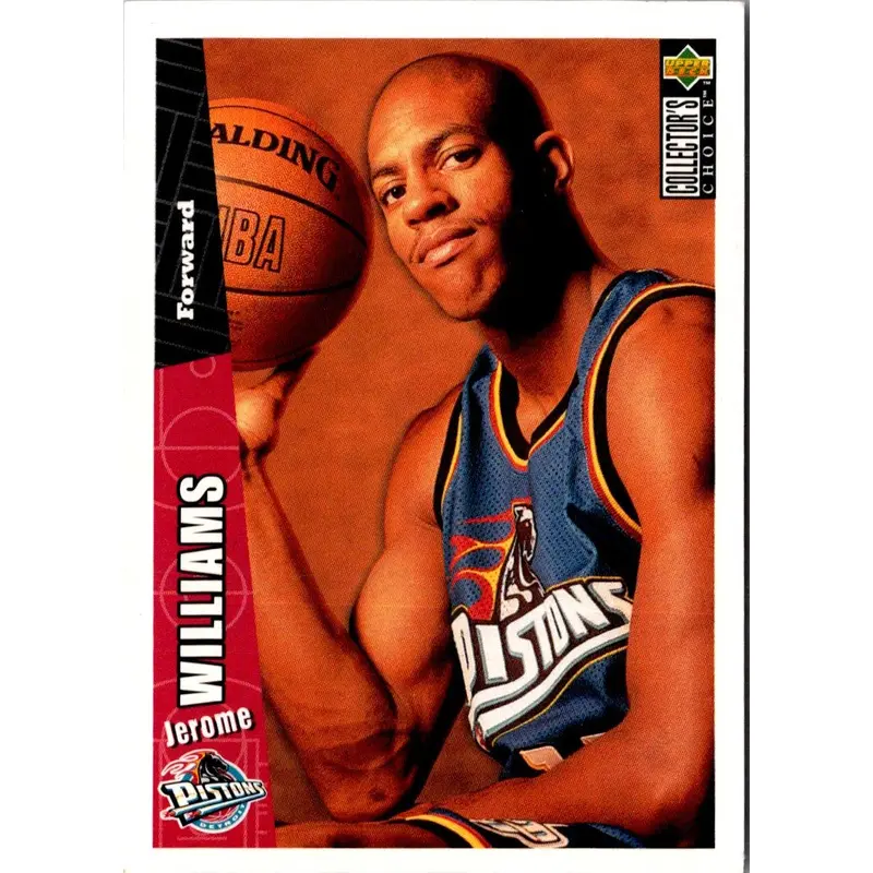 1996 Collector's Choice Jerome Williams #242 Rookie