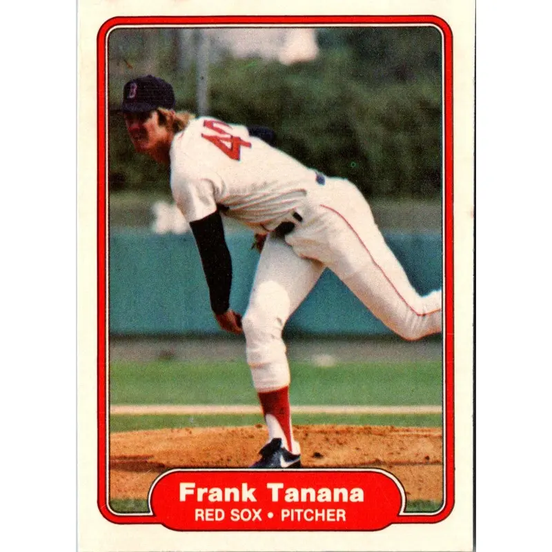 1982 Fleer Frank Tanana #309