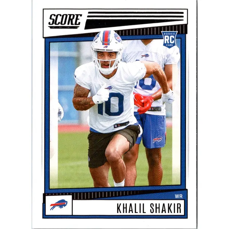 2022 Score Khalil Shakir #394 Rookie