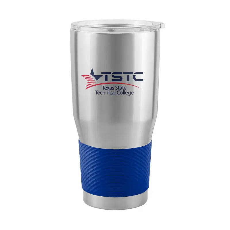 Texas State Tech 30oz Royal Sleeve Stainless Steel Tumbler