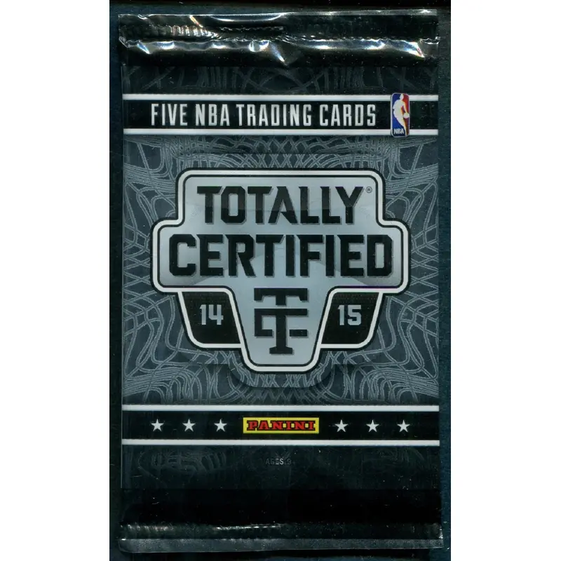 2014/15 Panini Totally Certified Basketball Unopened Pack (5)