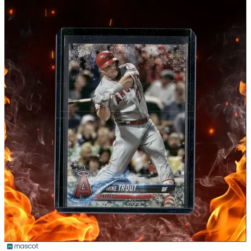 2018 Topps Holiday Mega Mike Trout #HMW100
