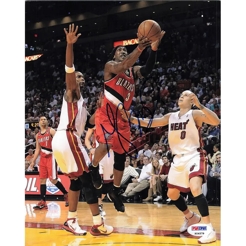 Gerald Wallace signed 8x10 photo PSA/DNA Portland Trail Blazers Autographed
