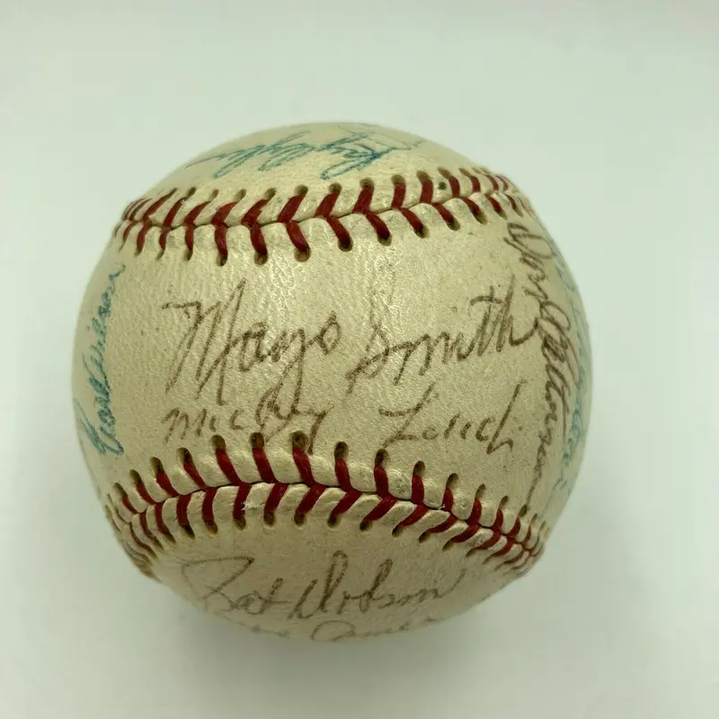 1968 Detroit Tigers World Series Champs Team Signed Baseball 30 Sigs JSA COA