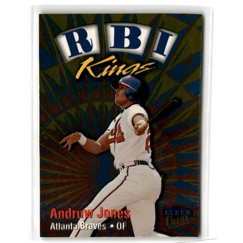 1999 Fleer-Ultra rbi kings Andruw Jones #17