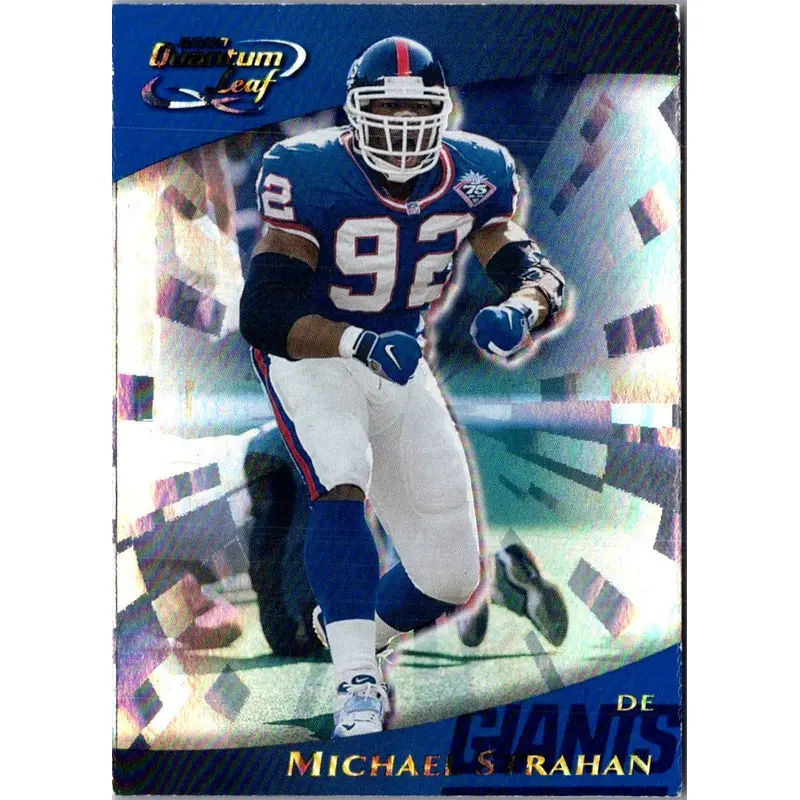2000 Quantum Leaf Michael Strahan #199