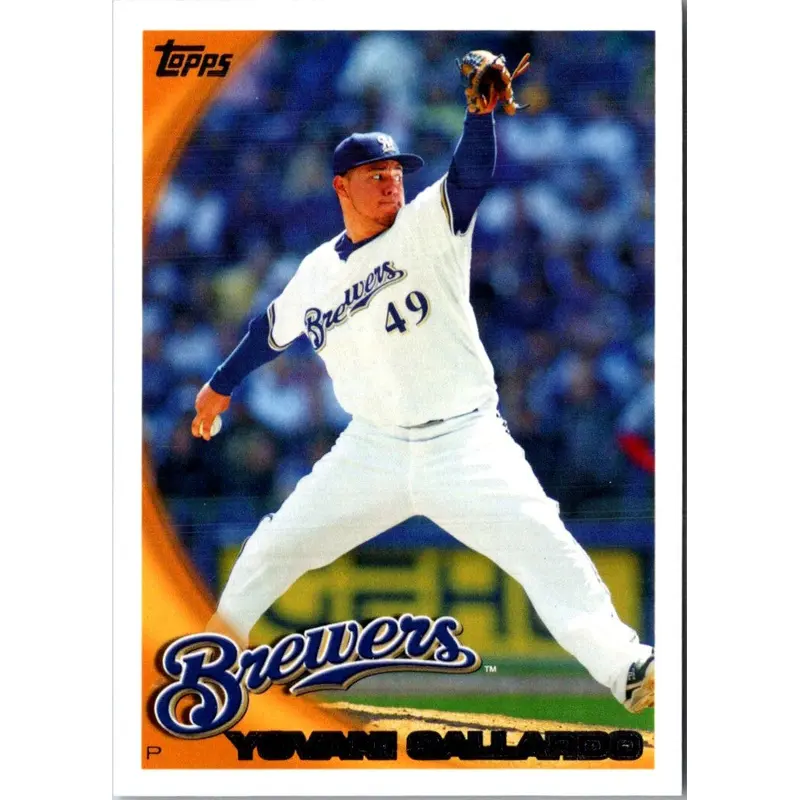 2010 Topps Yovani Gallardo #176