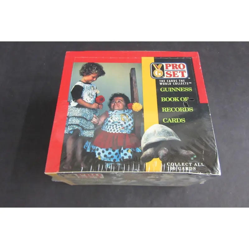 1992 Pro Set Guiness Book Of Records Box