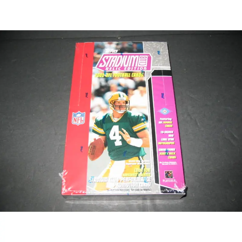 2002 Topps Stadium Club Football Relic Edition Box (Hobby)