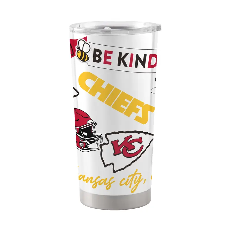 Kansas City Chiefs 20oz Native Stainless Tumbler