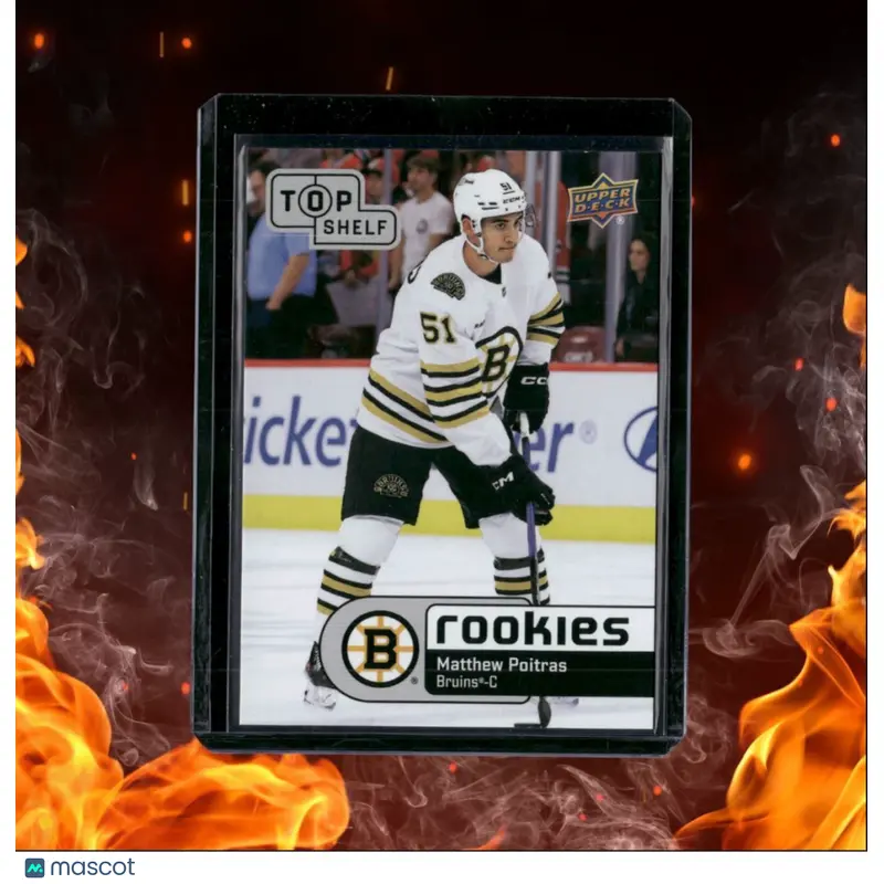2024-25 Upper Deck The National Matthew Poitras Top Shelf Rookie #TS-9