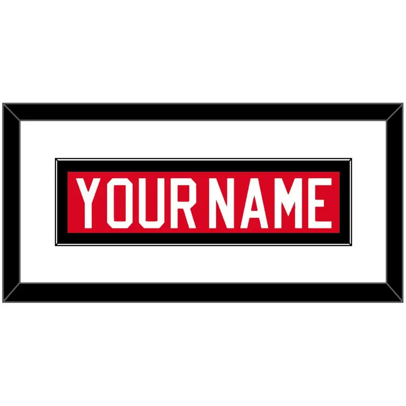 Canada Mens Hockey Nameplate - 2010 Olympics - Single Mat 1