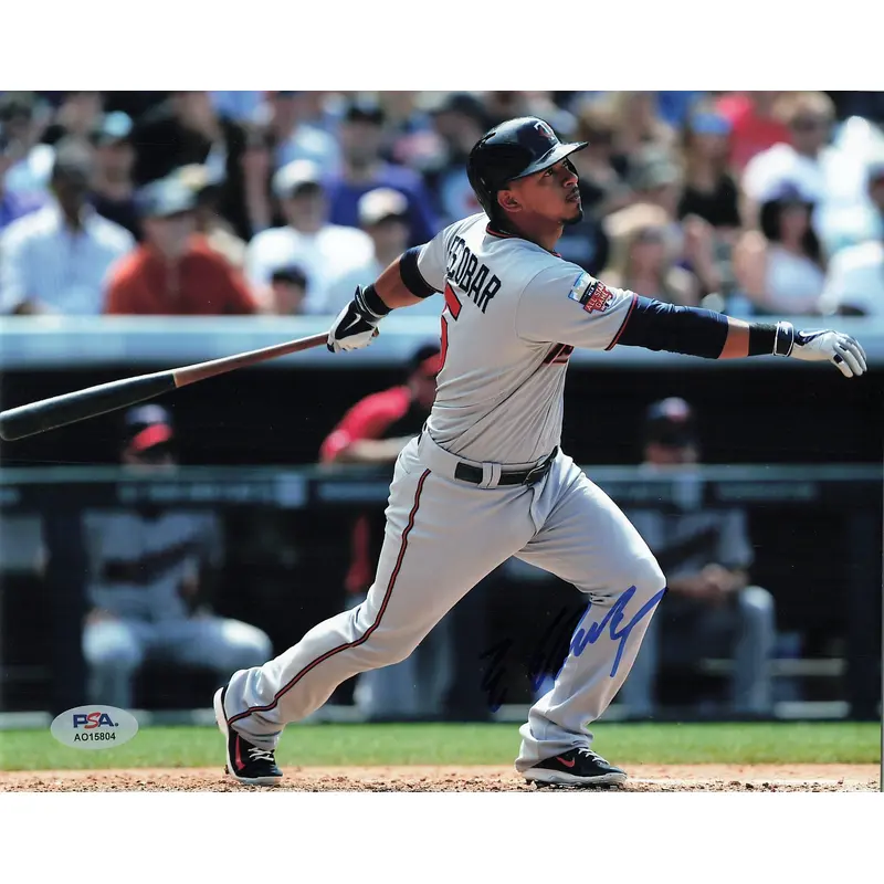 Eduardo Escobar signed 8x10 photo PSA/DNA Minnesota Twins Autographed