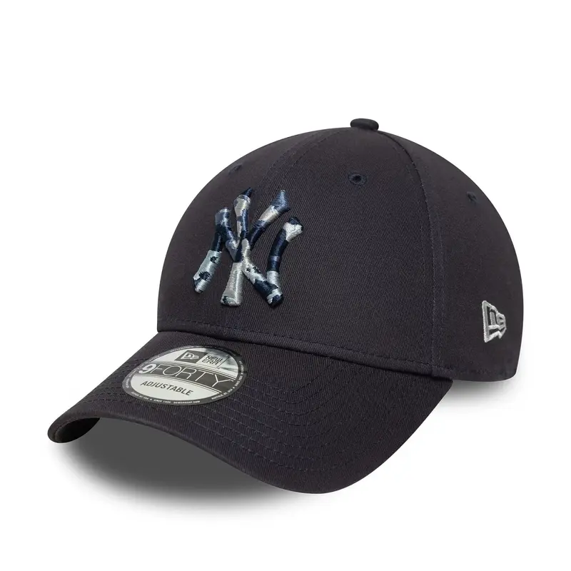 New York Yankees Camo Infill Navy 9FORTY Adjustable Cap