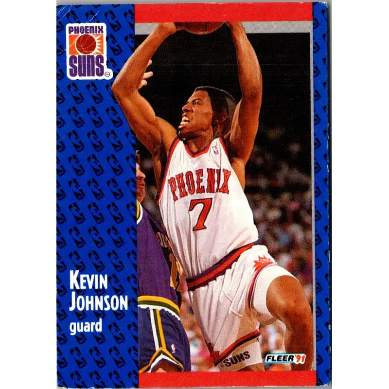 1991 Fleer Kevin Johnson #161