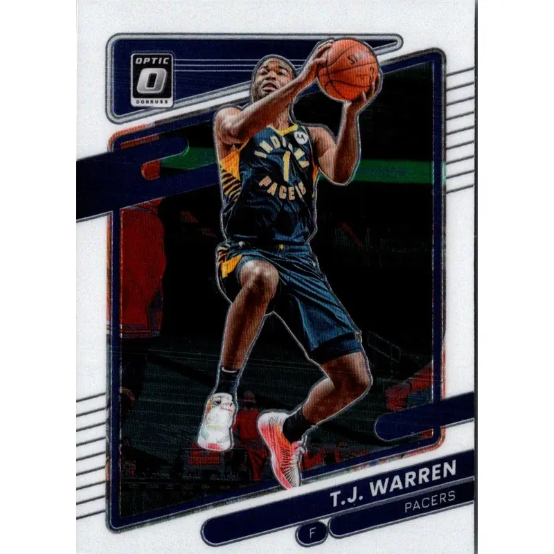 2021 Donruss Optic Blue T.J. Warren #44