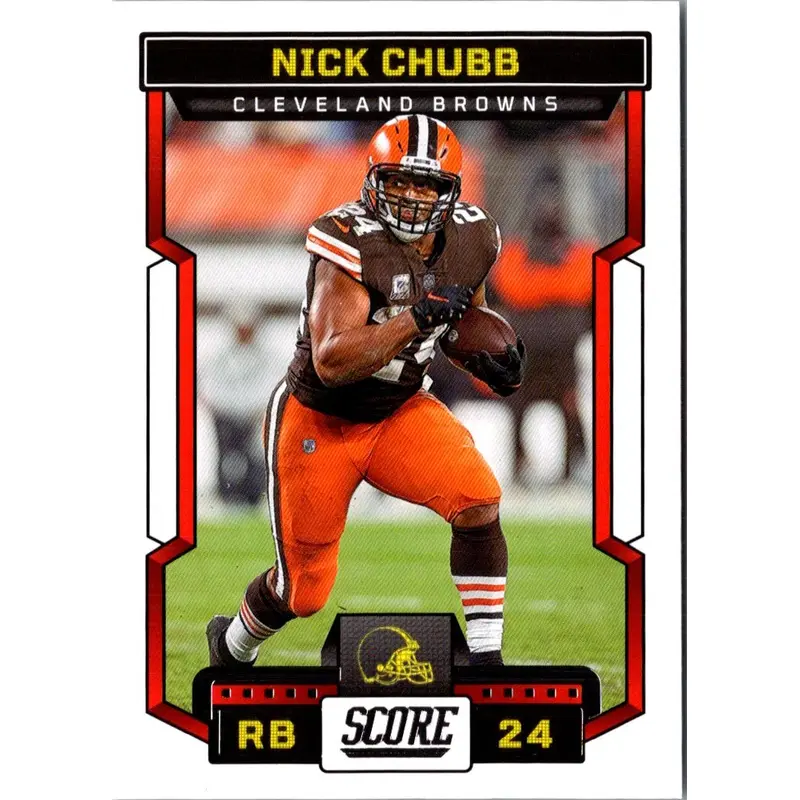 2023 Score Red Nick Chubb #207