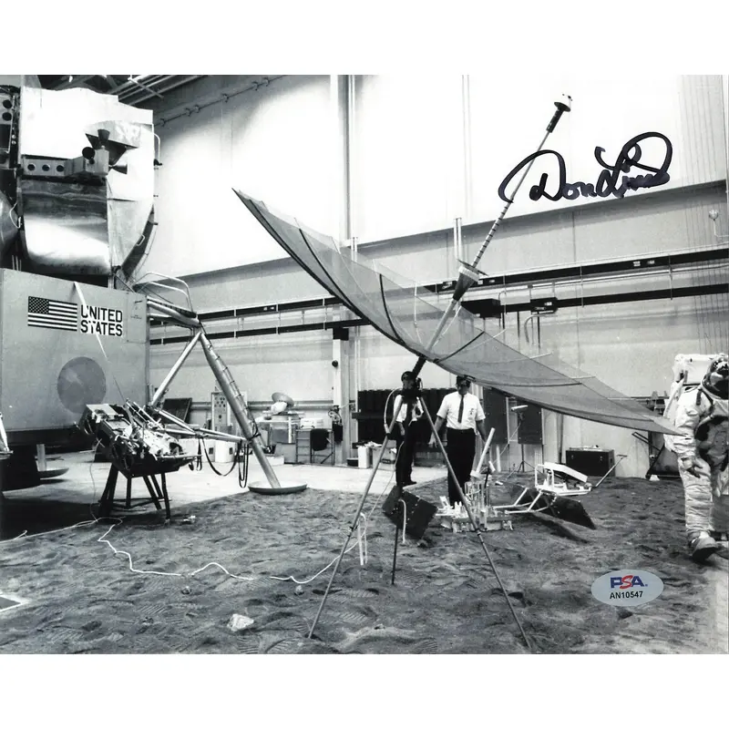 Don L. Lind signed 8x10 photo PSA/DNA Autographed