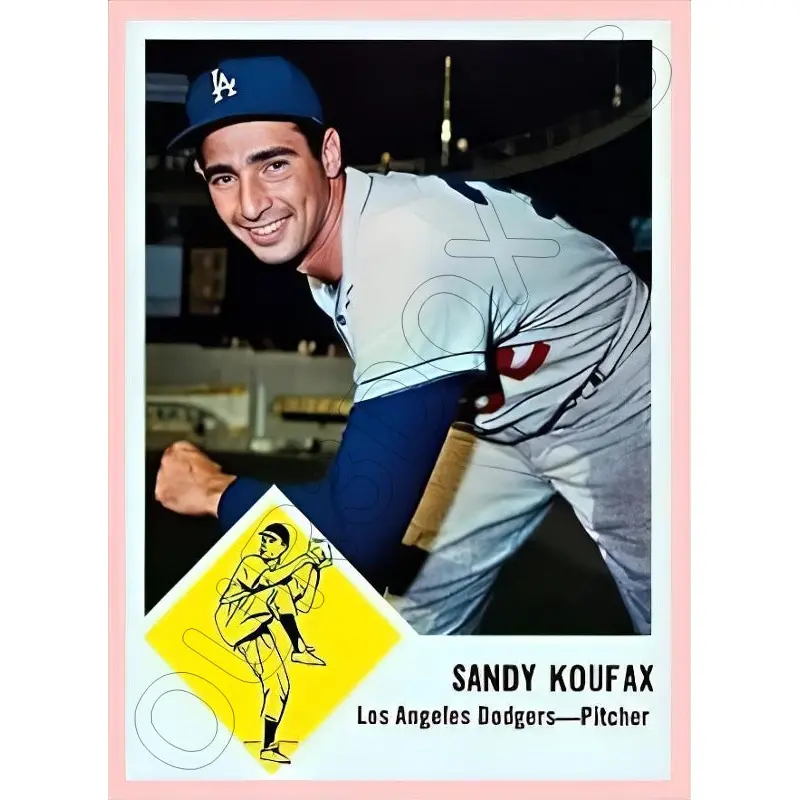 Sandy Koufax 1963 Fleer Reproduction Card - 4326