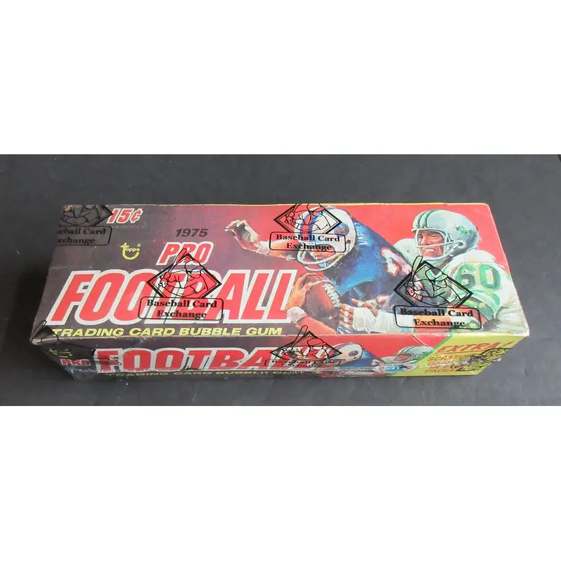 1975 Topps Football Unopened Wax Box (BBCE) (A13464)