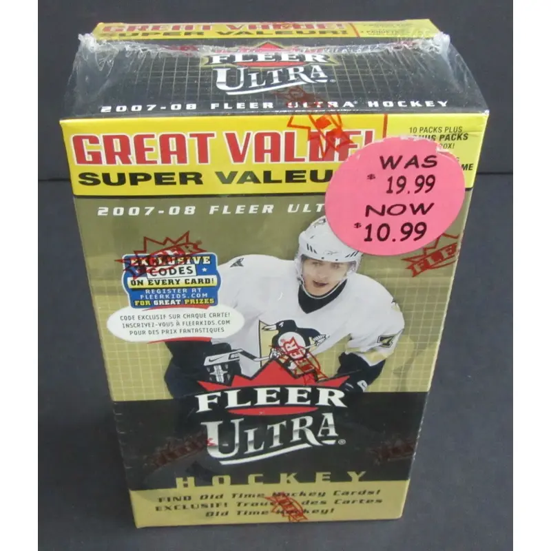 2007/08 Fleer Ultra Hockey Blaster Box (12/5)