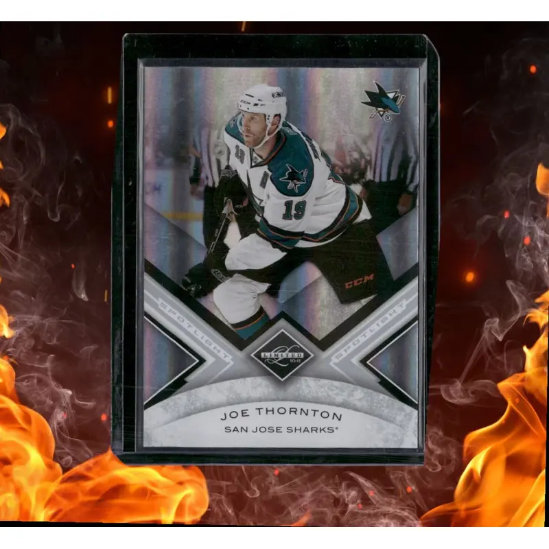 2010-11 Panini Limited Joe Thornton Silver Spotlight 37/49 #22