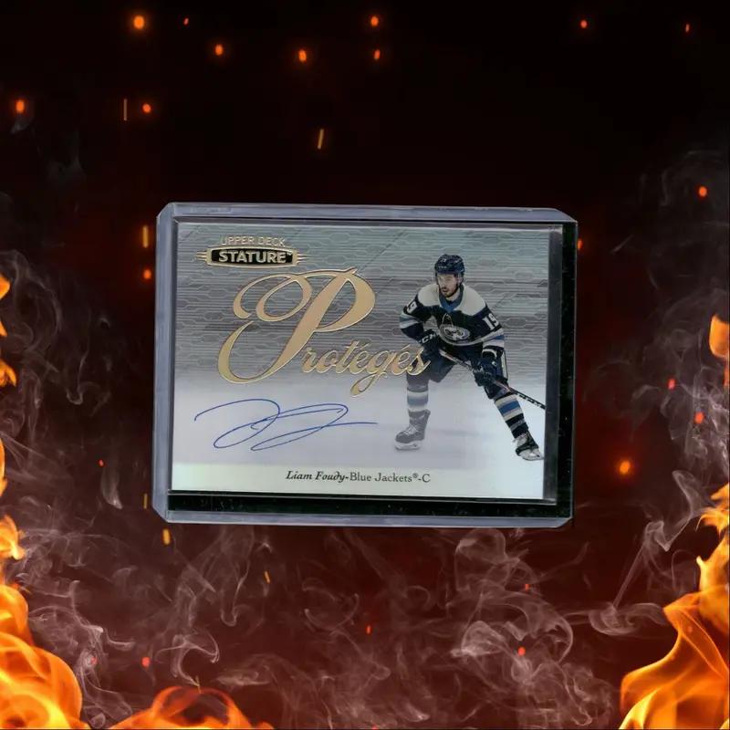 2020-21 Upper Deck Stature Proteges Liam Foudy Auto #P-23