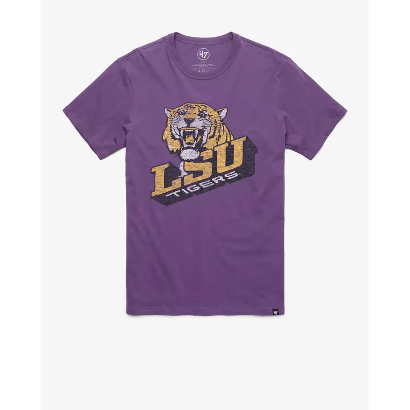 LOUISIANA STATE TIGERS LSU VINTAGE PREMIER '47 FRANKLIN TEE