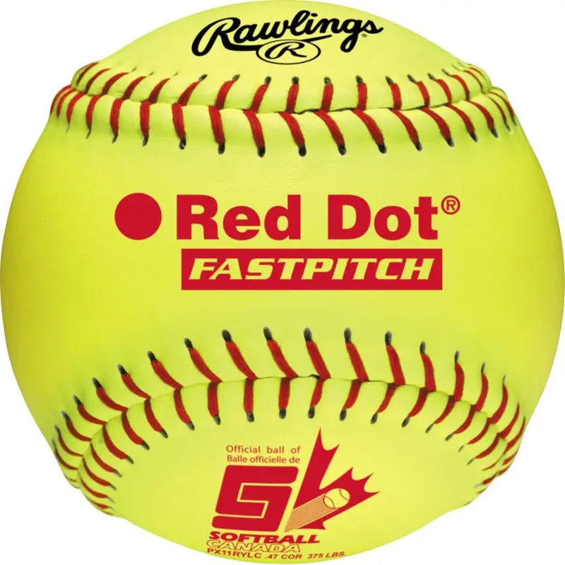 Rawlings Red Dot 11" Softball - Dozen