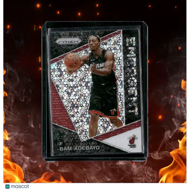 2017-18 Panini Prizm Bam Adebayo Emergent Fast Break Rookie #EM-BAM