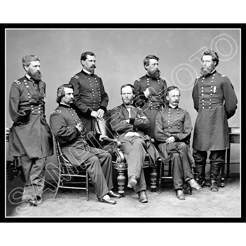 William Tecumseh Sherman 8X10 Photo - Staff - 2934