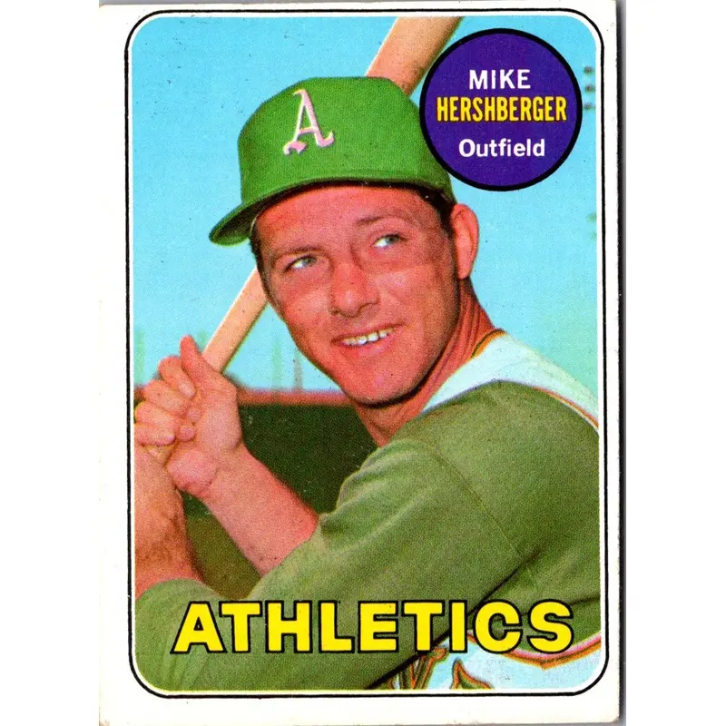 1969 Topps Mike Hershberger #655 EX