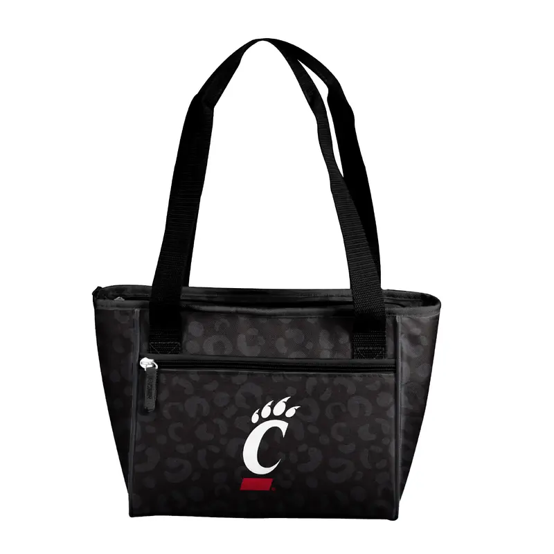 Cincinnati Leopard Print 16 Can Cooler Tote