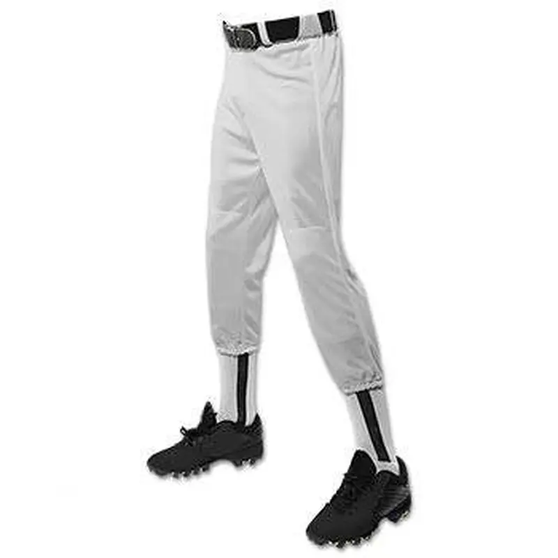 New Champro Gray Belted Baseball Pant Size Youth XL - Gray