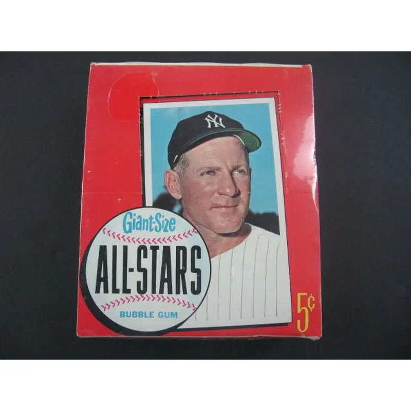 1964 Topps Giants Baseball Partial Unopened Wax Box (Mantle)