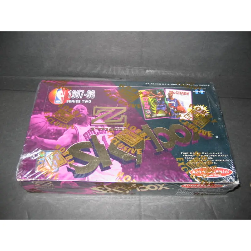 1997/98 Skybox Z-Force Basketball Series 2 Box (Hobby)