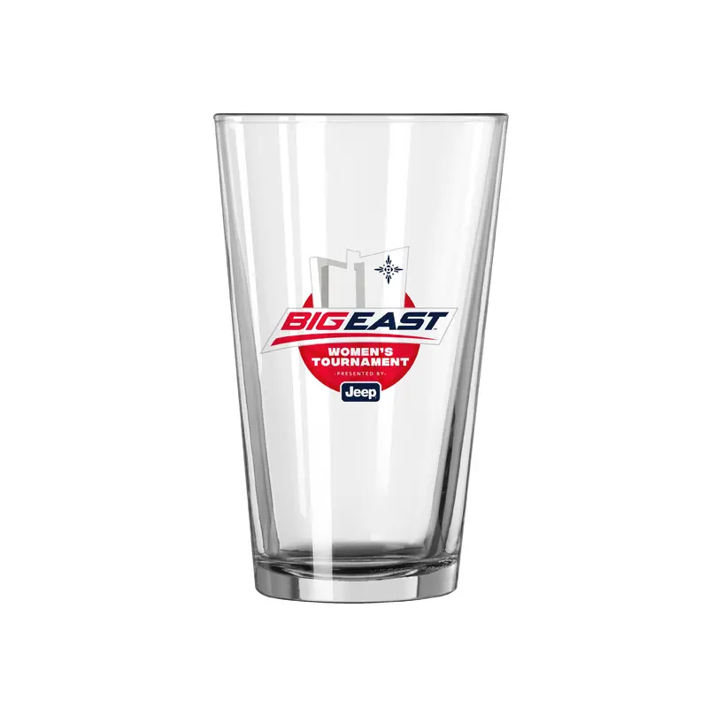 Big East Women's Tournament Logo 16oz Pint Glass