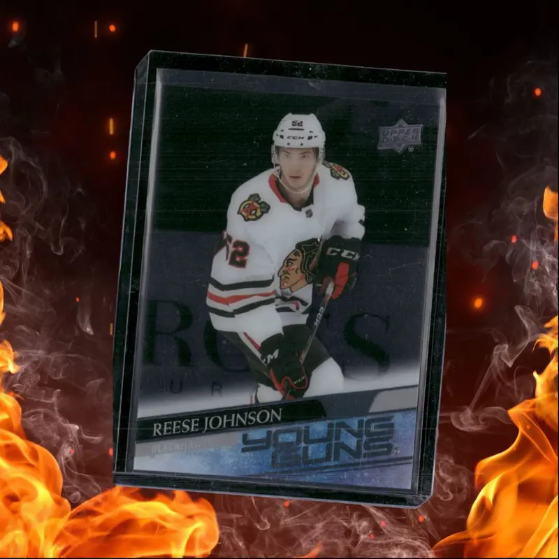 2020-21 Upper Deck Reese Johnson Clear Cut Young Guns SSP Case Hit Rookie #725