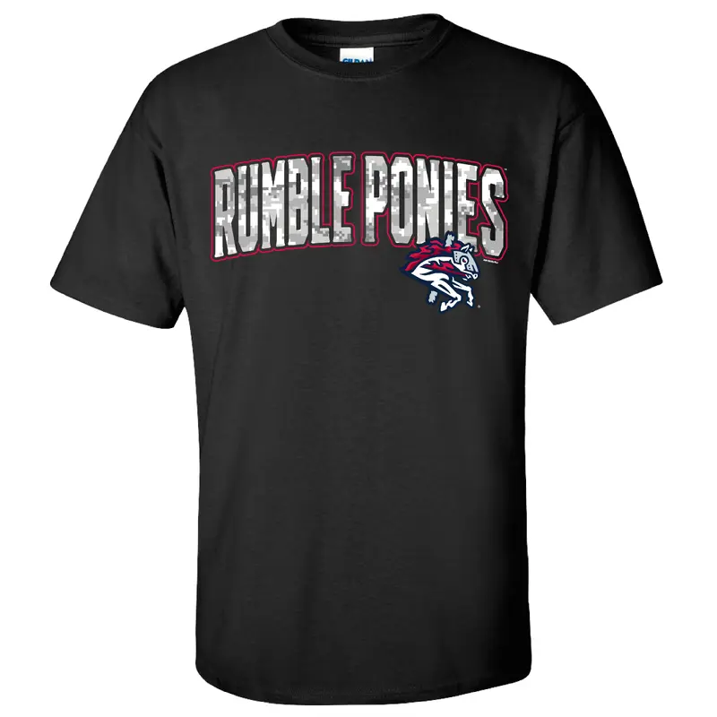 Binghamton Rumble Ponies Armed Forces Day Adult Revolver Tee