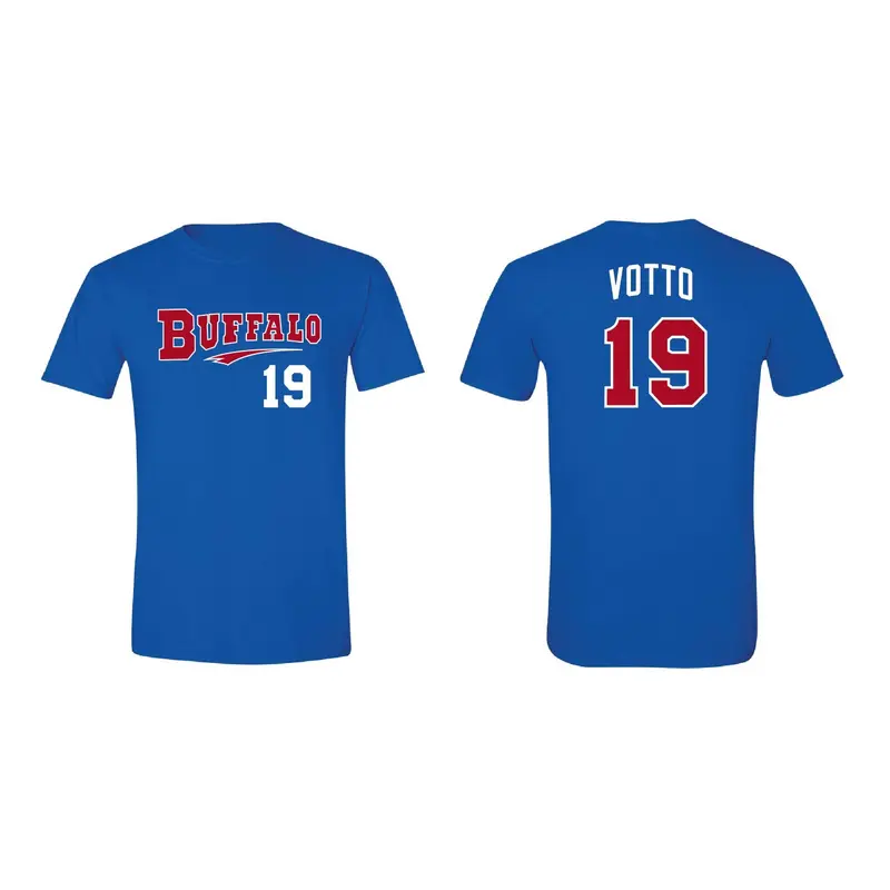 Buffalo Bisons Alt Royal Joey Votto Shirsey Tee
