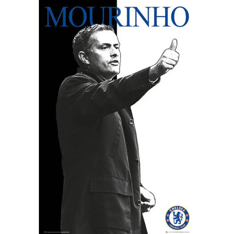 Chelsea Coach Jose Mourinho "Thumb's Up" Poster - GB Eye (UK)
