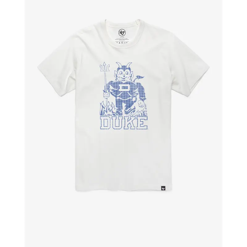 DUKE BLUE DEVILS VINTAGE GRIT '47 SCRUM TEE
