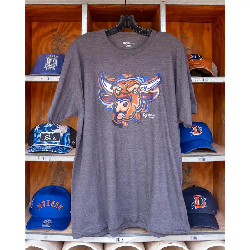 Durham Bulls Bull Graphitti Tee