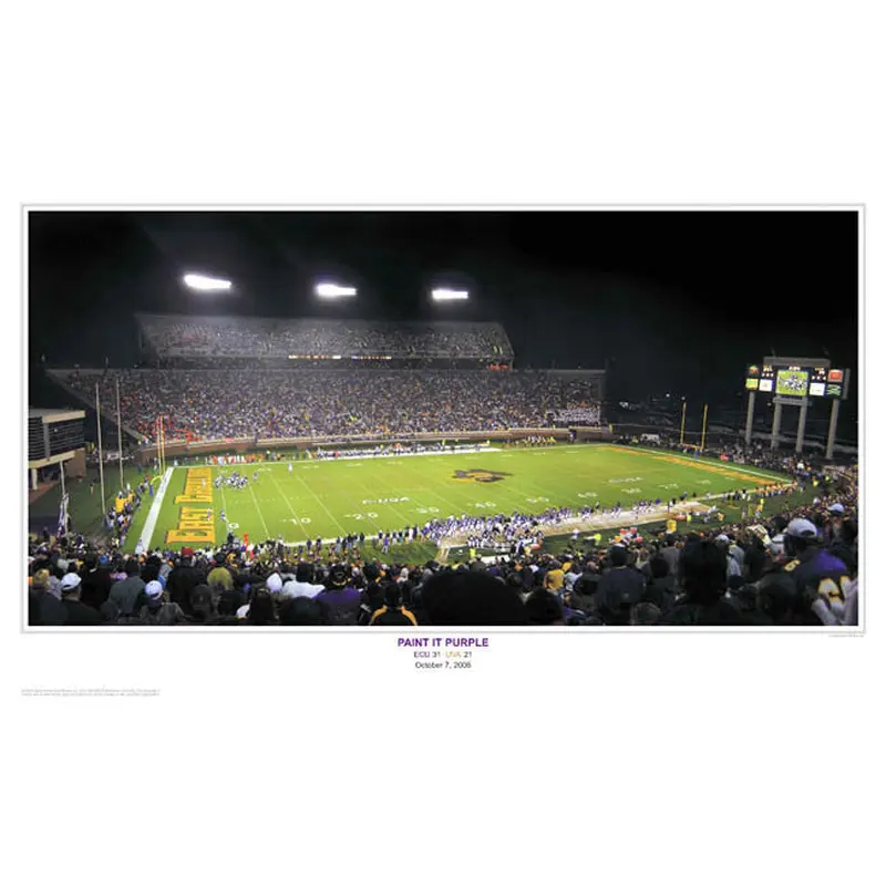 East Carolina Pirates "Paint It Purple" - Sport Photos Inc.