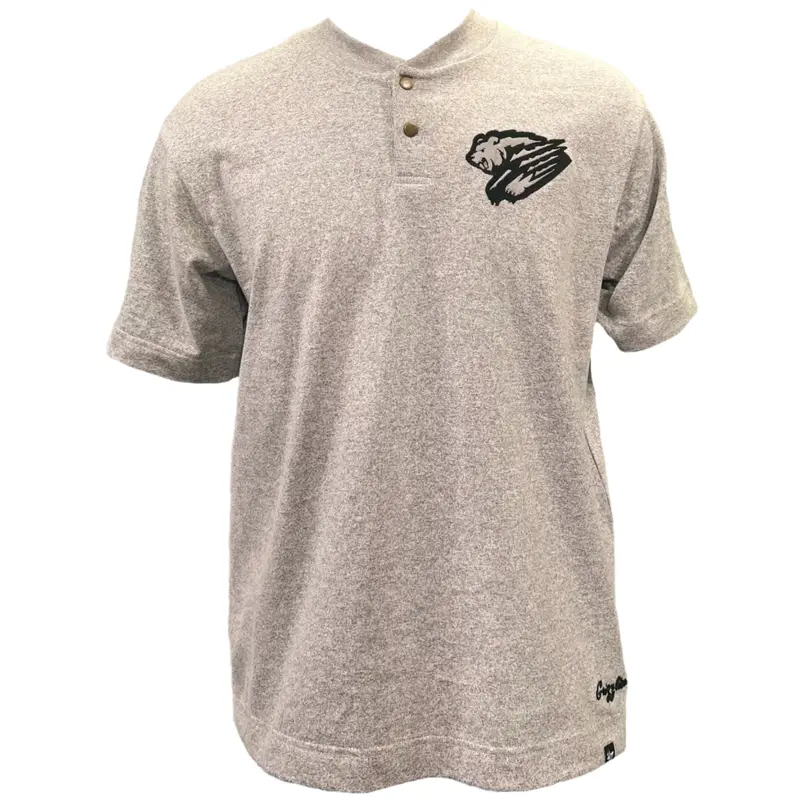 Grey Primary Henley Tee