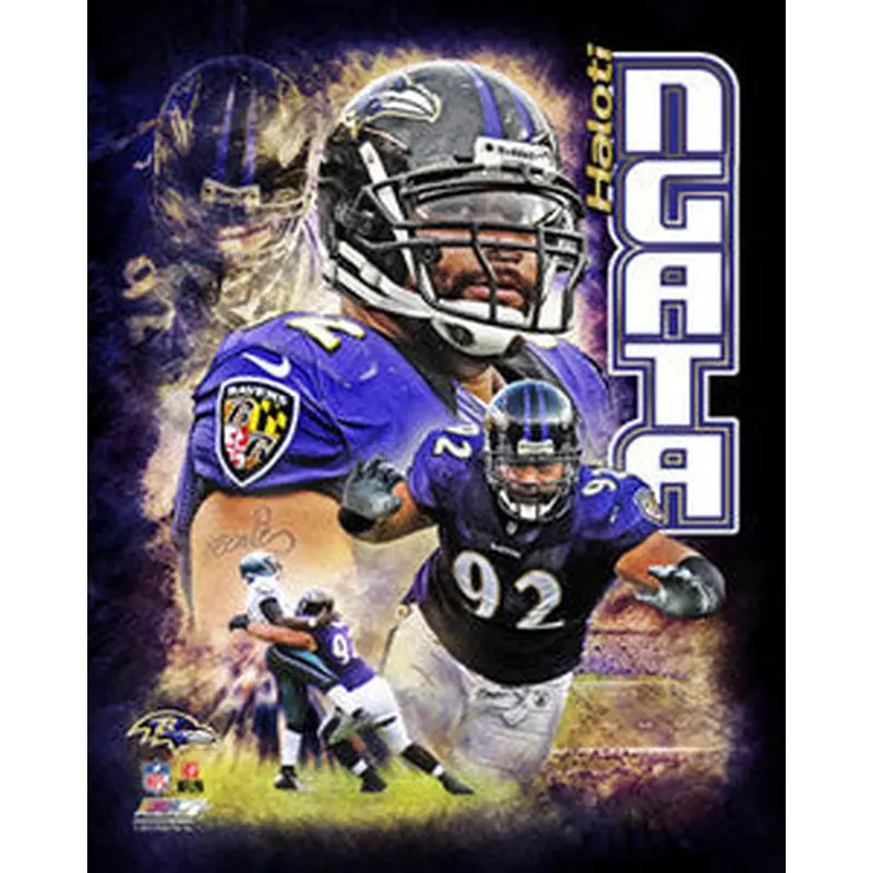 Haloti Ngata "Portrait Plus" Baltimore Ravens Premium Poster Print - Photofile 16x20
