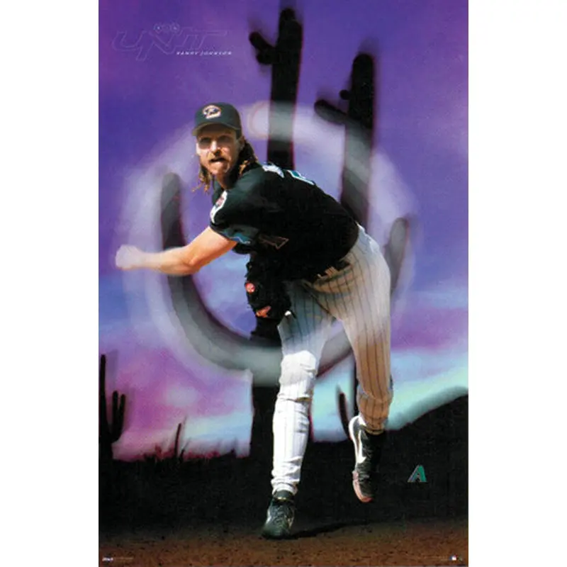 Randy Johnson "Big Unit" Arizona Diamondbacks Poster - Costacos Sports 1999