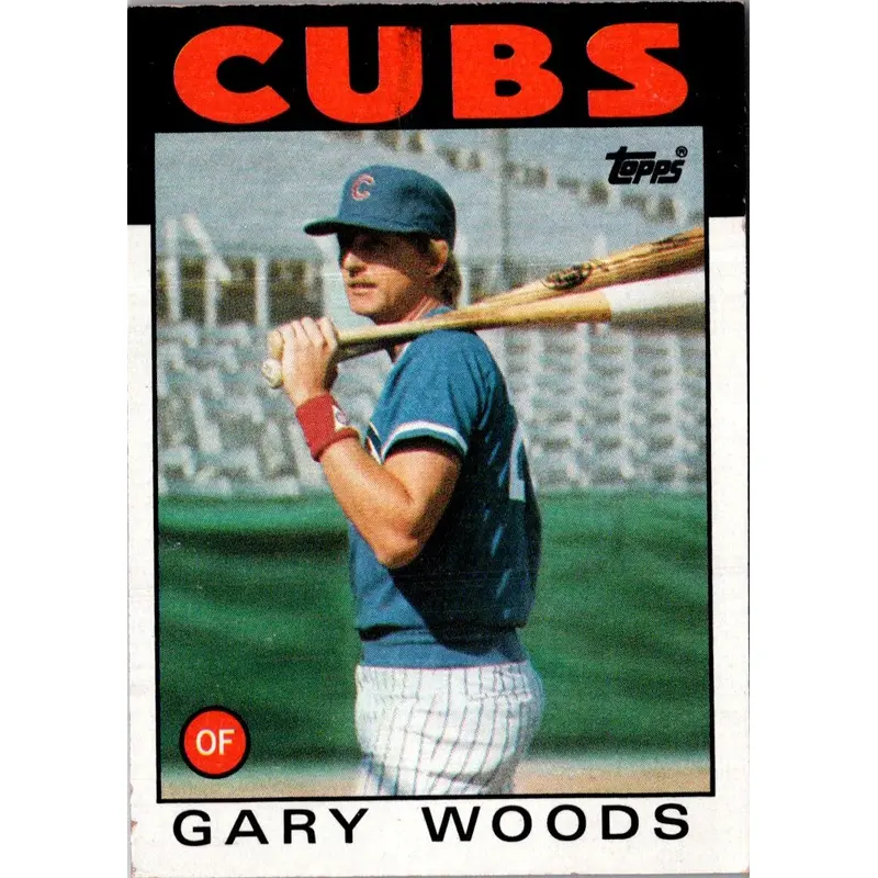 1986 Topps Gary Woods #611