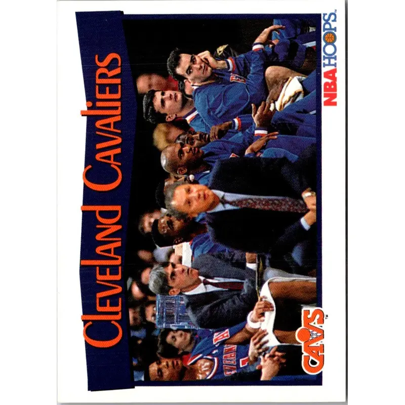 1991 Hoops Cleveland Cavaliers #278